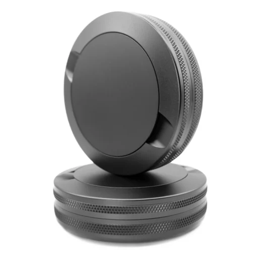 Grafitgråa snusdosor i aluminium som kan graveras med personlig design