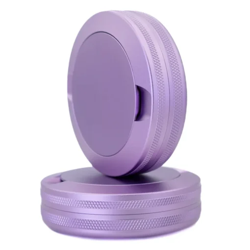 Snusdosa med Gravyr i Aluminium - Lila