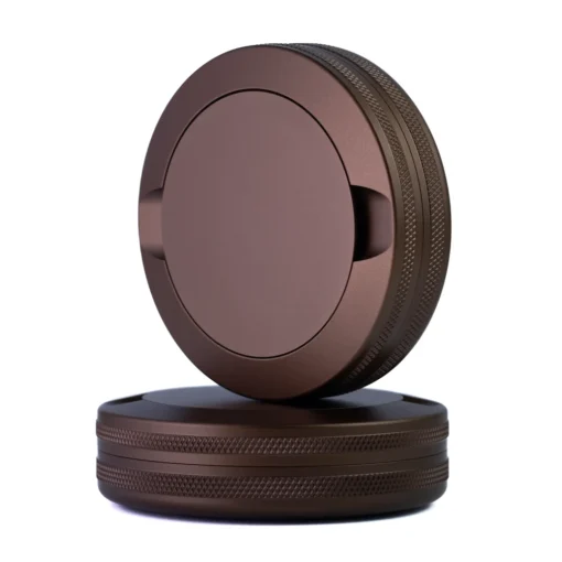 Snusdosa med Gravyr i Aluminium - Mörkbrons