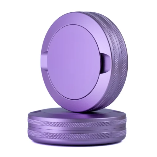 Snusdosa med Gravyr i Aluminium - Lila