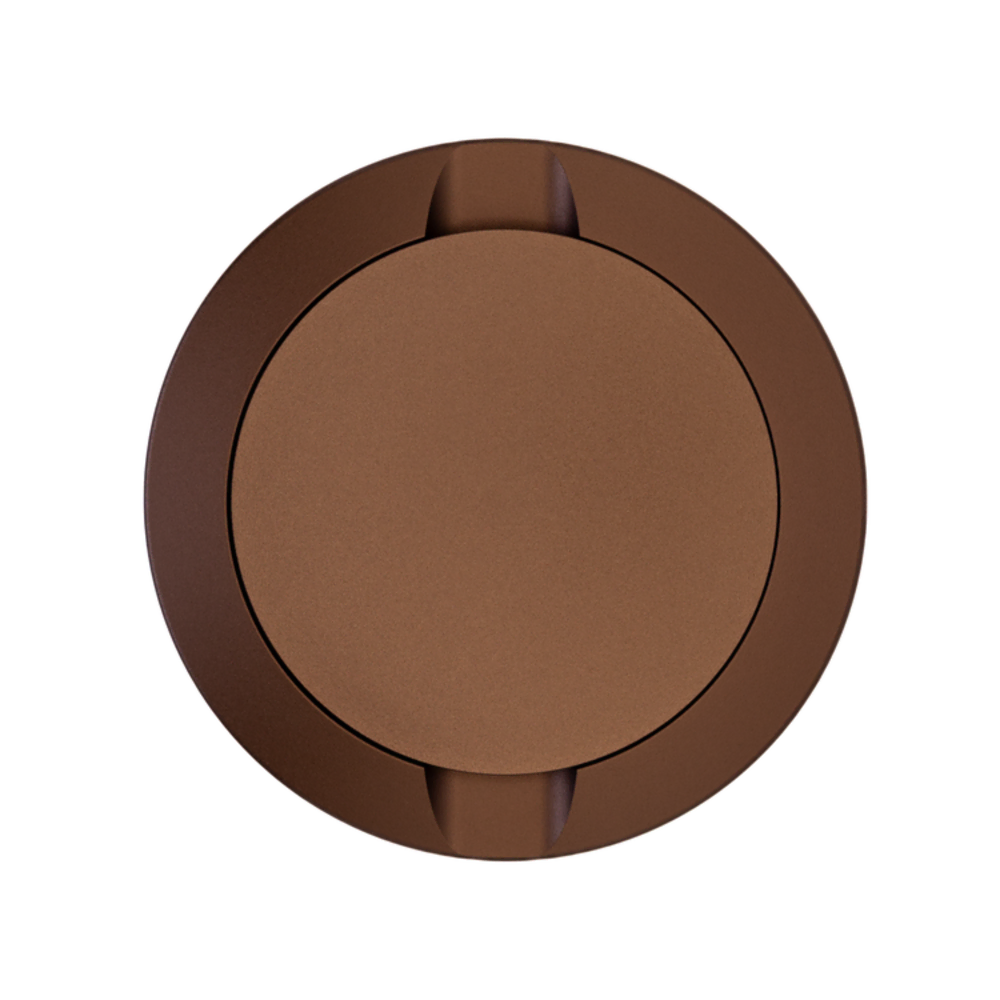 Varm kopparlook med personlig gravyr. Designa med namn, datum eller ett eget motiv. Framsida av snusdosa i aluminium i koppar färg som kan graveras