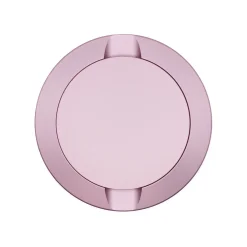 Rosa snusdosa i aluminium för egen design med gravyr på locket